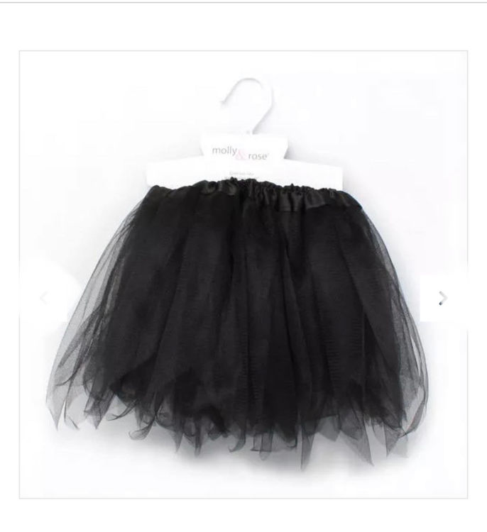 Picture of 59954-Black Child Size Tutu. Waistband 15-28Black Child Size